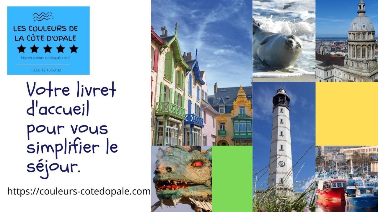 Les Couleurs Du Littoral Apartment Boulogne-sur-Mer Bagian luar foto